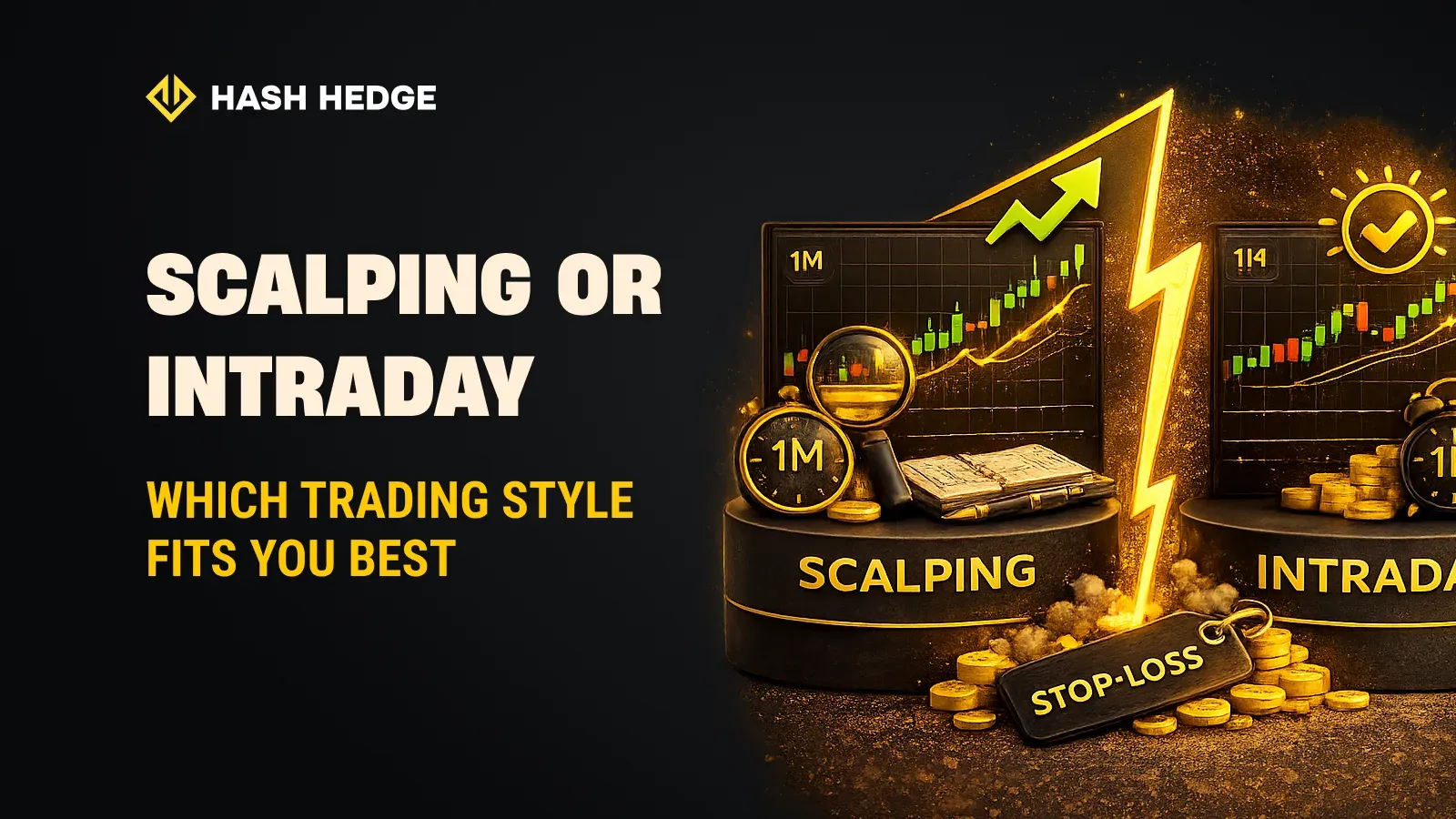 Scalping vs intraday trading style comparison