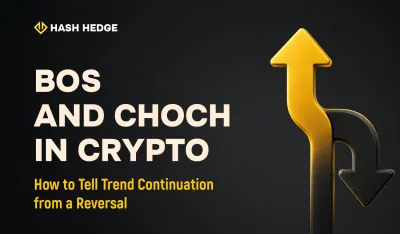 BOS and CHOCH in Crypto Trading: How to Tell Trend Continuation from a Reversal