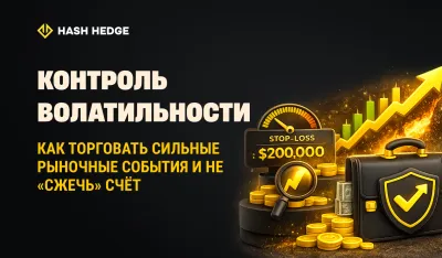 Контроль волатильности во время крупных рыночных событий в проп-трейдинге