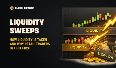 How liquidity sweeps take out retail traders before real moves
