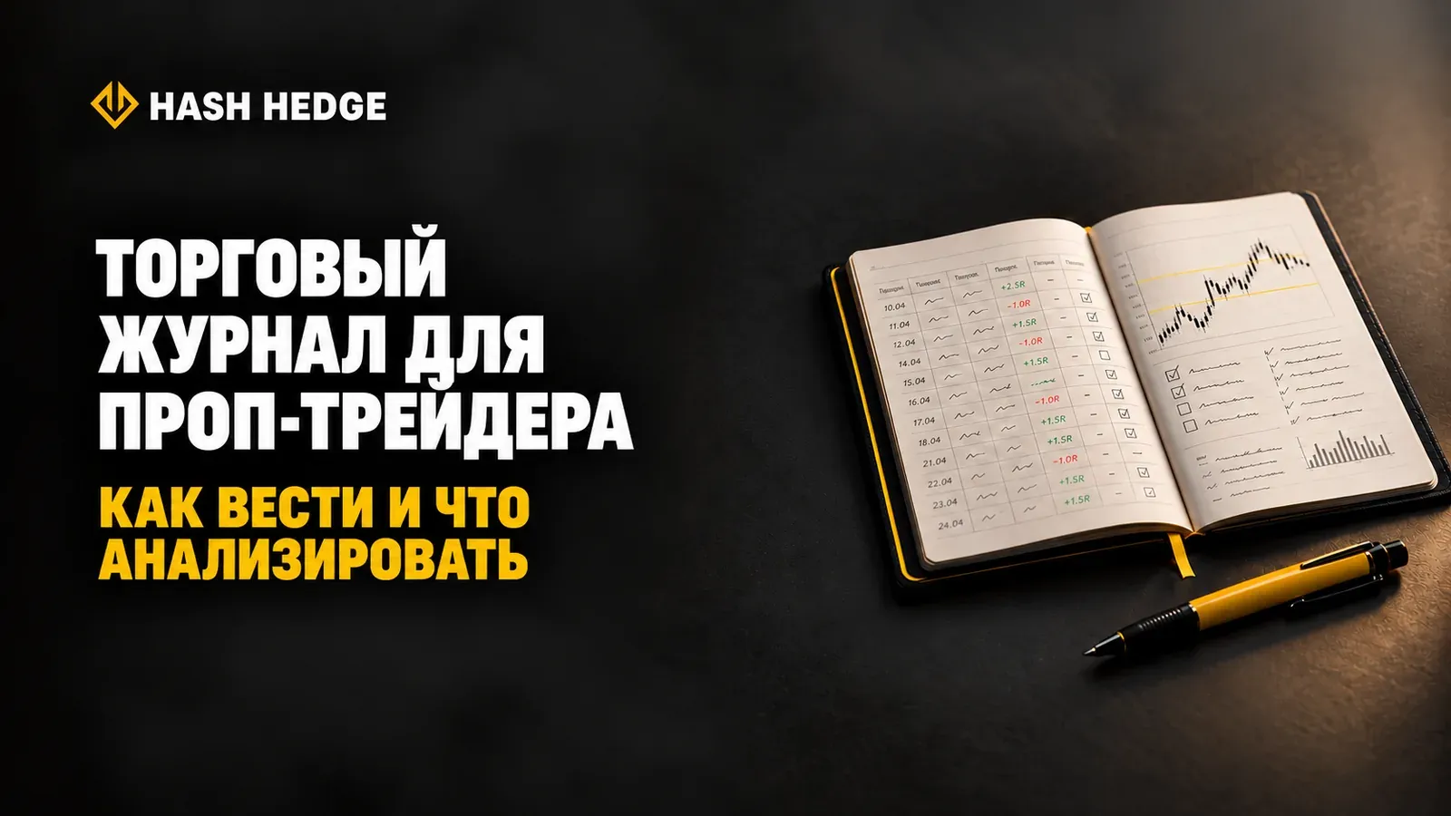 Торговый журнал для проп-трейдера: как вести и что анализировать