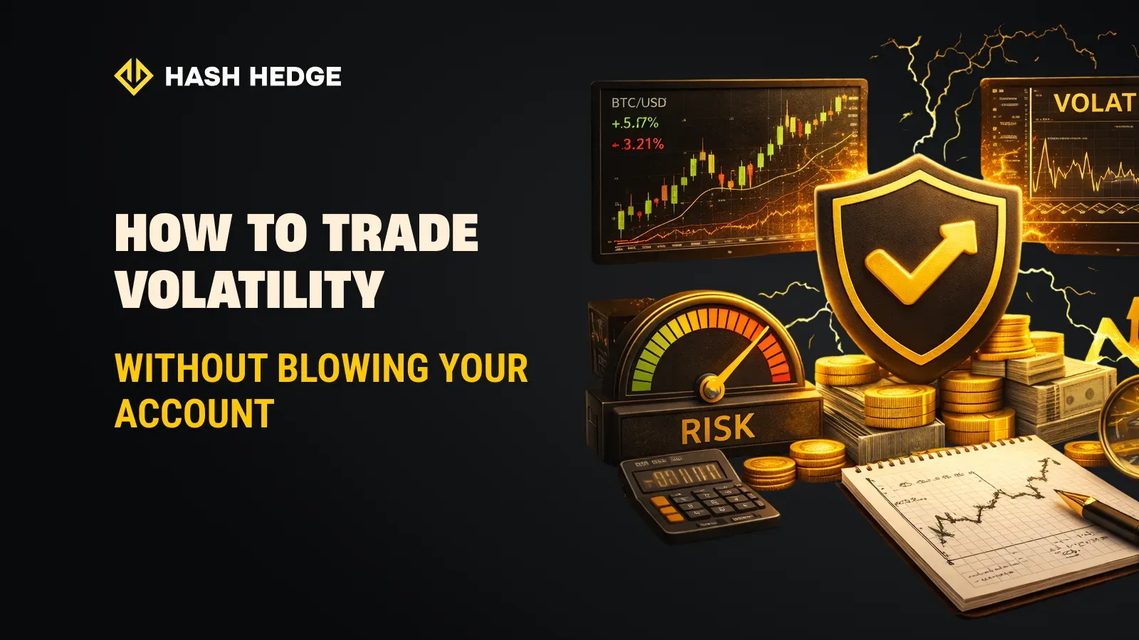 Trading volatility without blowing your account