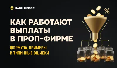Расчет выплаты и профит-сплита фандед-трейдера в крипто проп-фирме