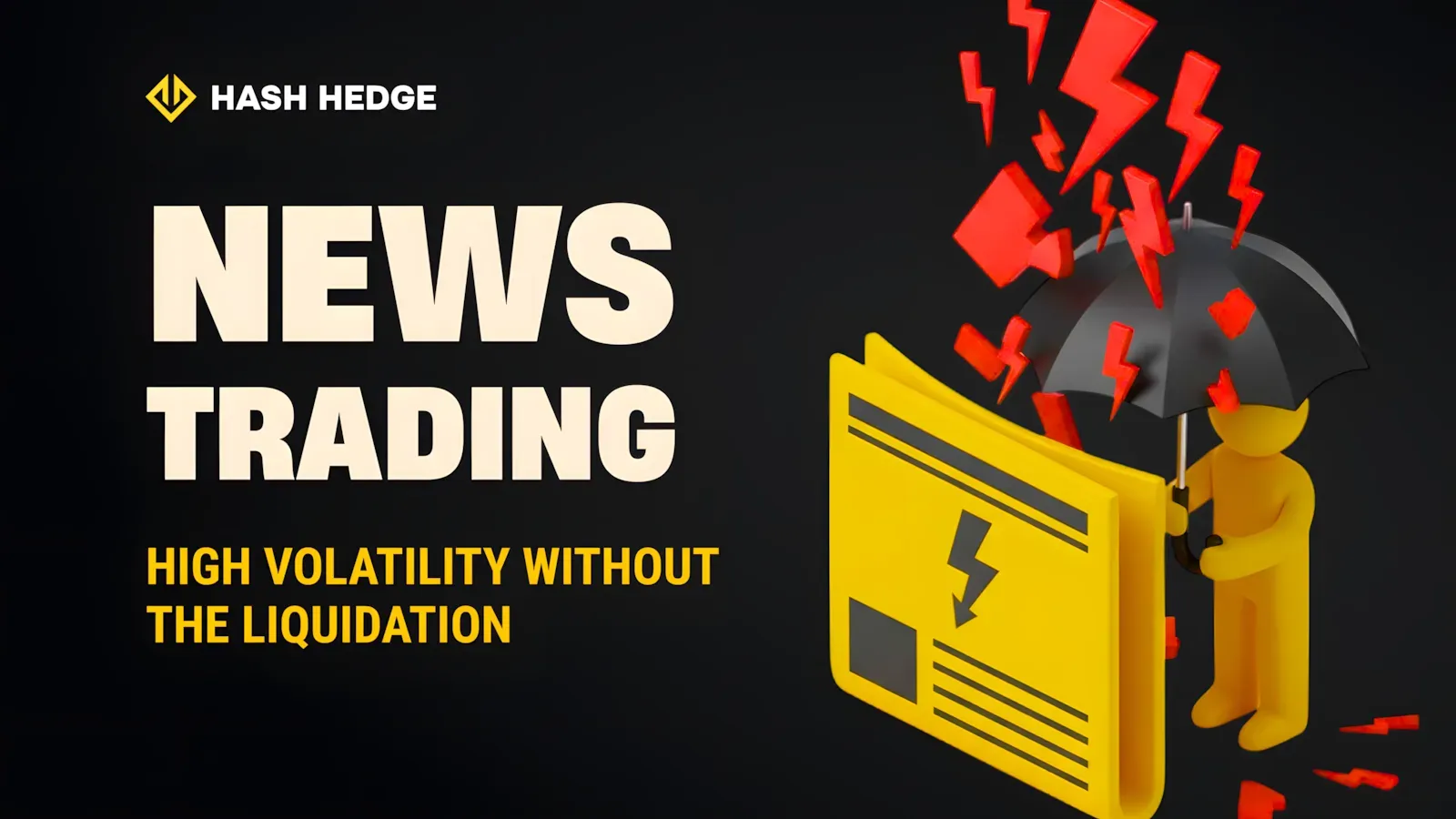 Trading crypto news events without getting liquidated