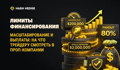 Лимиты финансирования, масштабирование и выплаты, на которые стоит обратить внимание в проп-компании