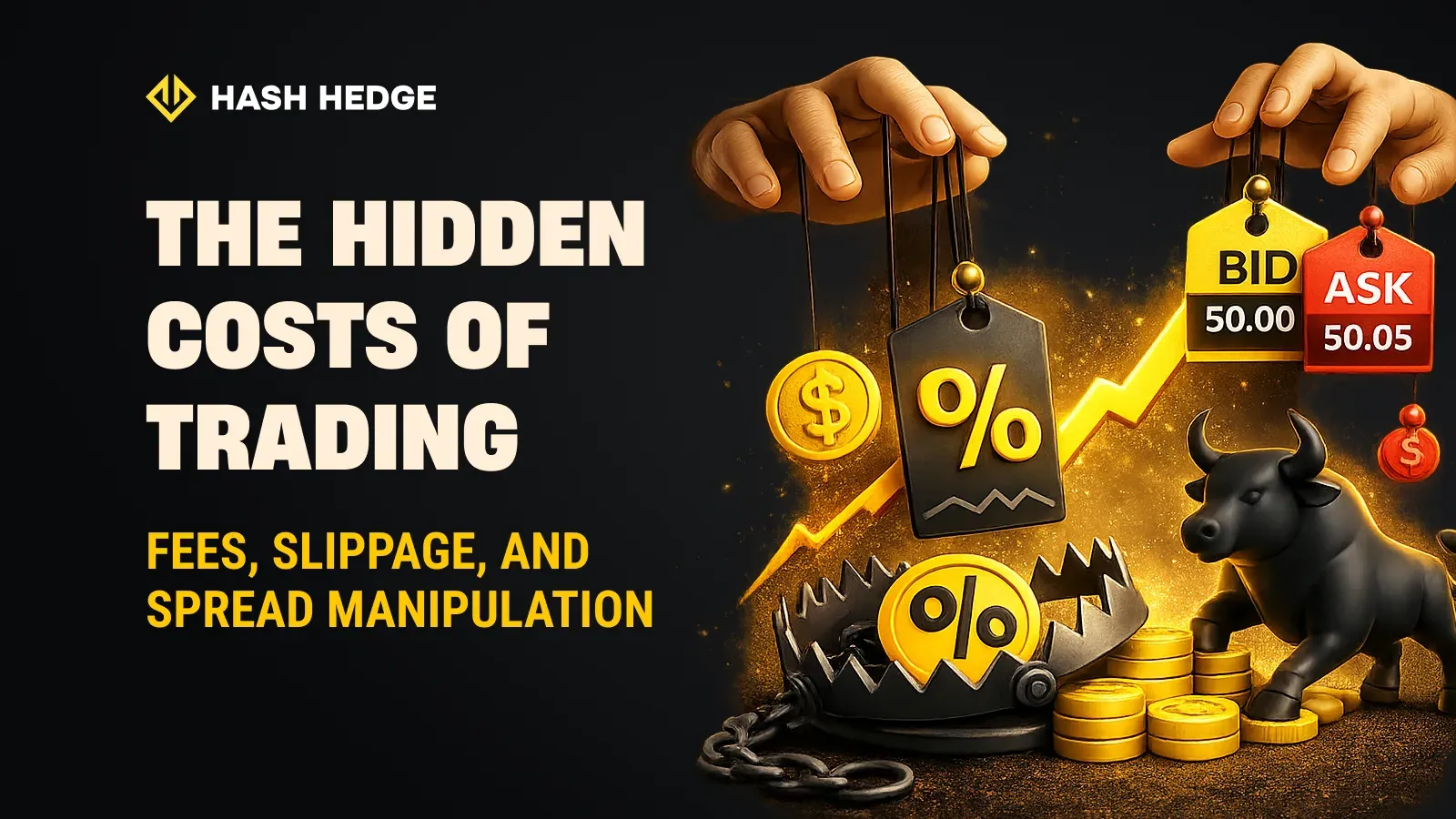The hidden costs of trading: fees, slippage, and spreads