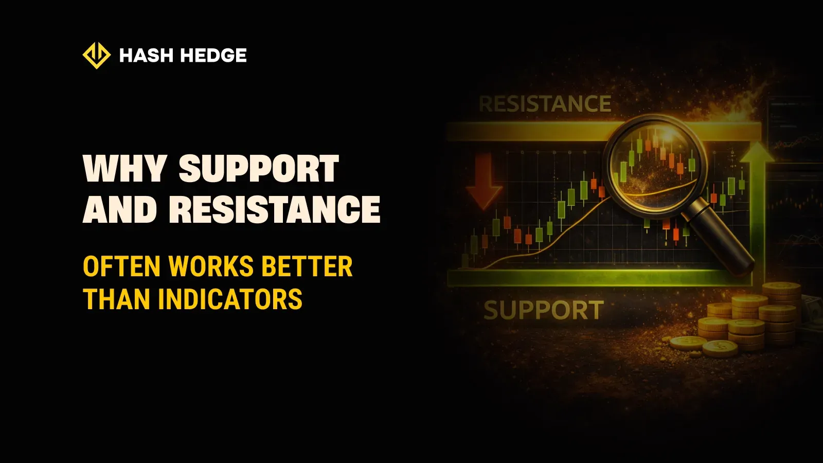 Support and resistance levels working better than indicators