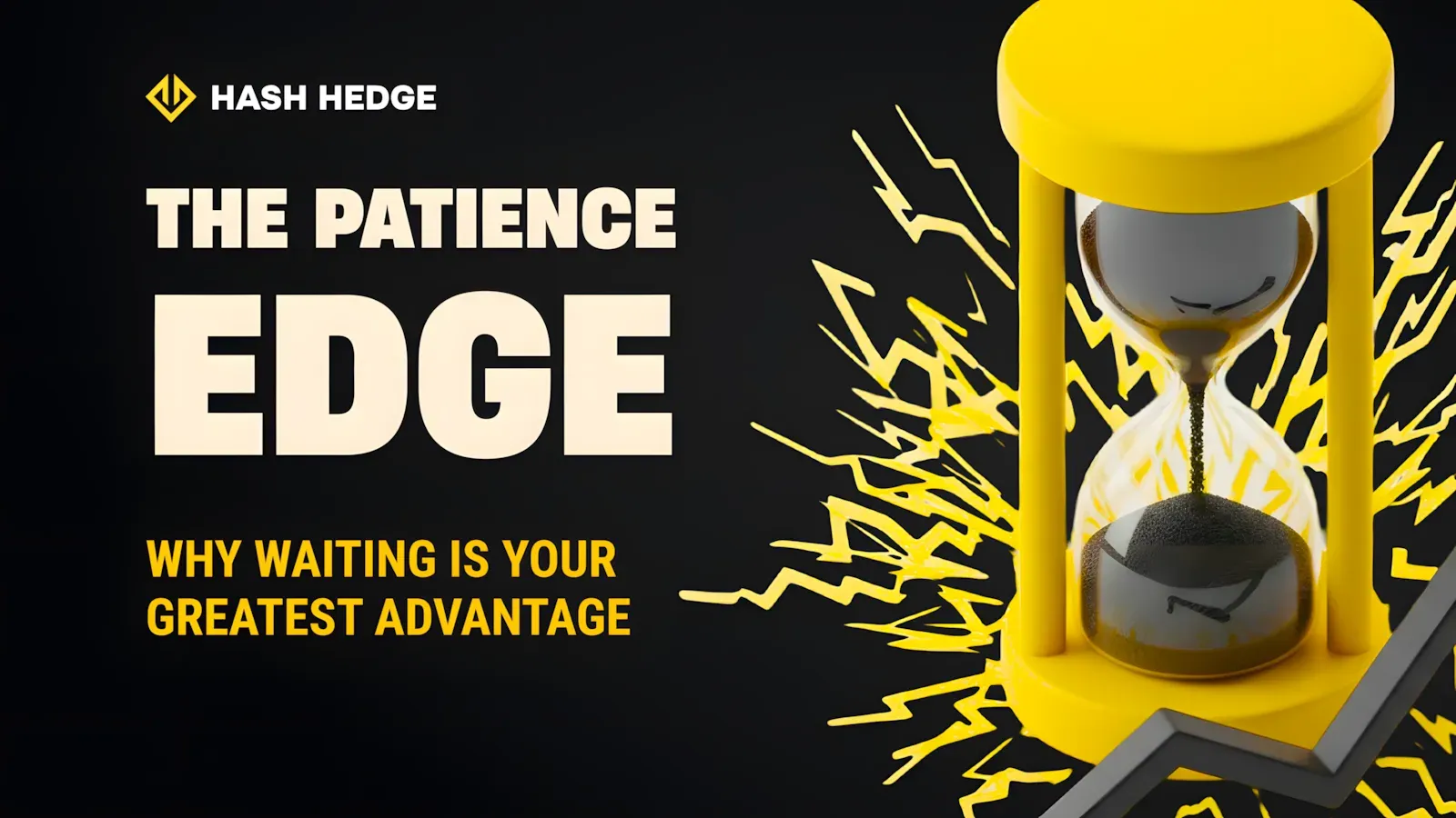 Patience and discipline as a competitive advantage in trading