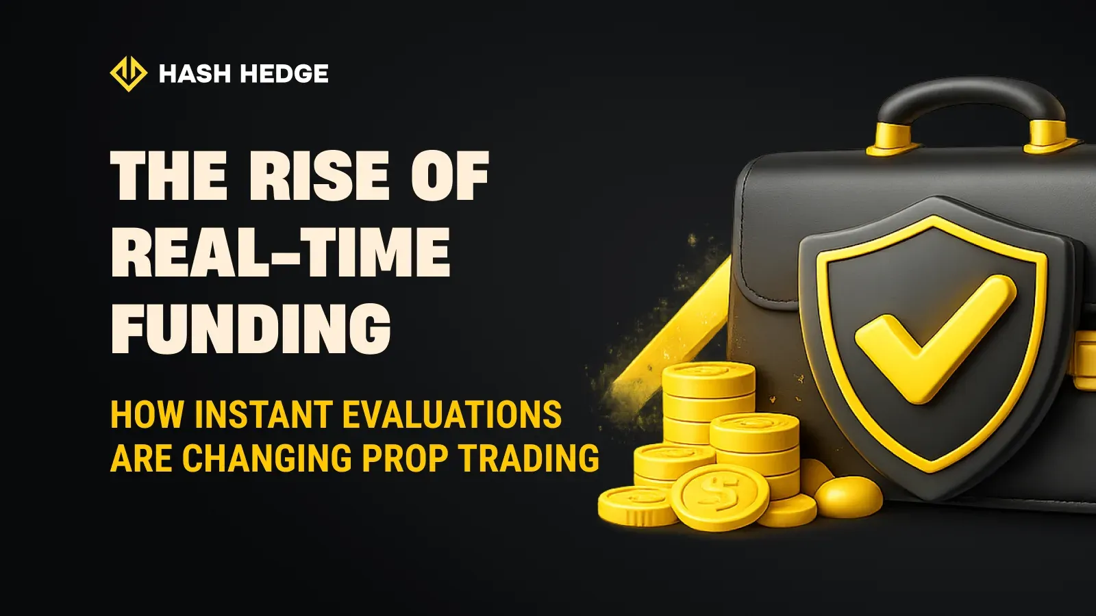 Instant funding and real-time evaluations in prop trading