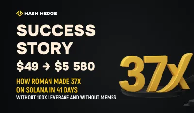 Roman's Hash Hedge success story — turning $49 into $5,580 trading Solana