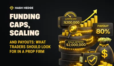 Funding caps, scaling, and payouts to look for in a prop firm