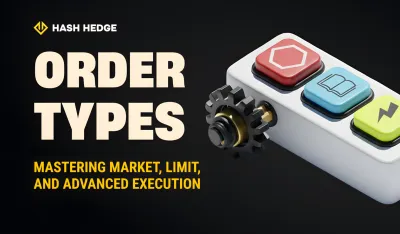 Market, limit, stop, and advanced order types used in crypto trading