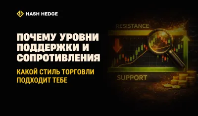 Уровни поддержки и сопротивления работают лучше индикаторов
