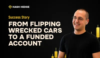 Denis's story — from Ponzi schemes to a Funded account at Hash Hedge