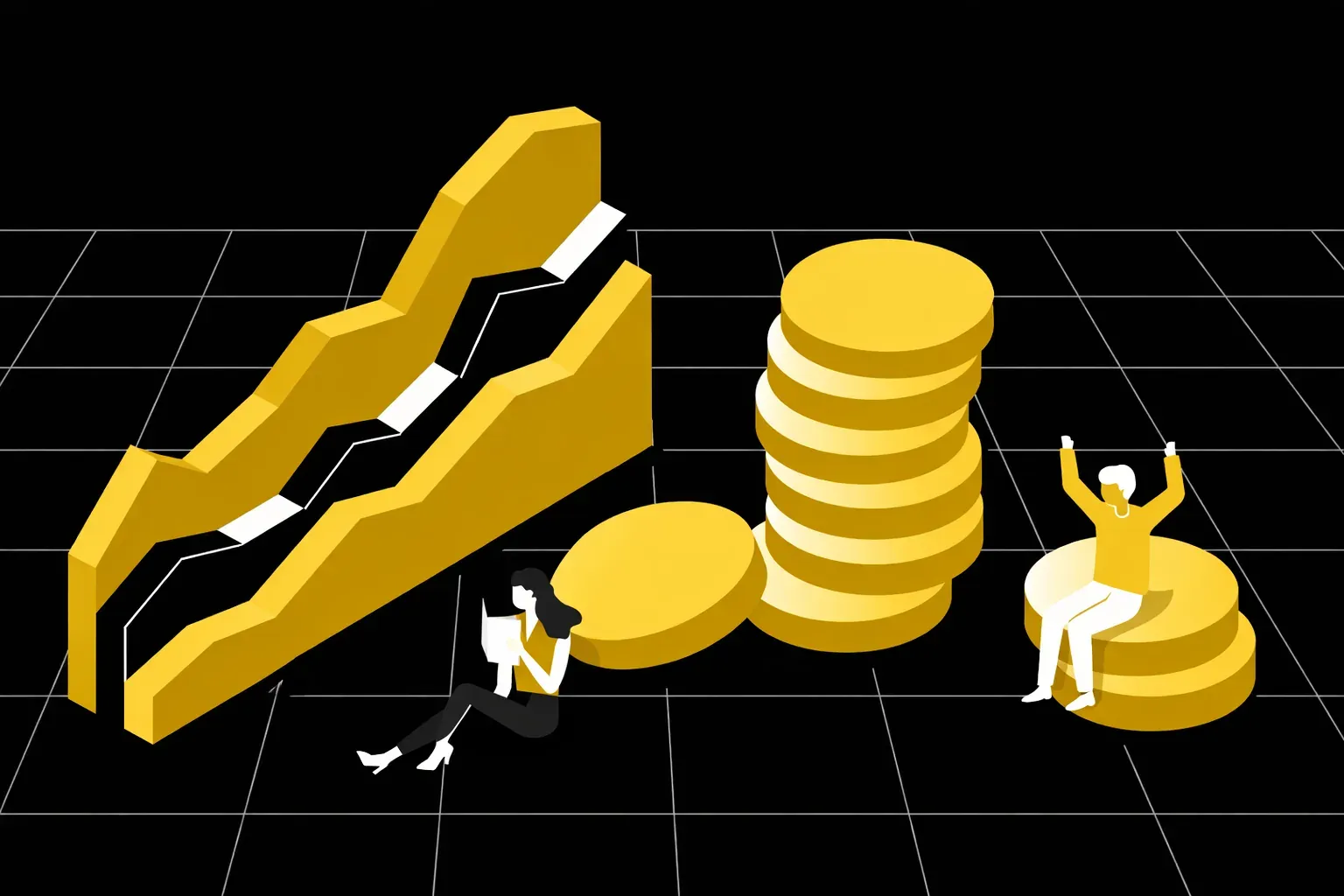 Funding rate: график роста и накопленная прибыль