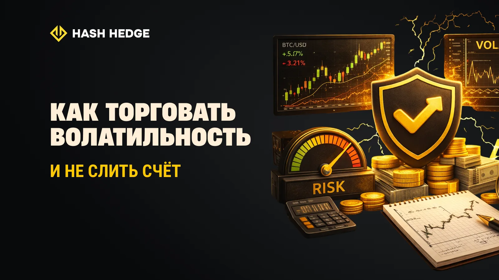 Как торговать волатильность и не слить счёт