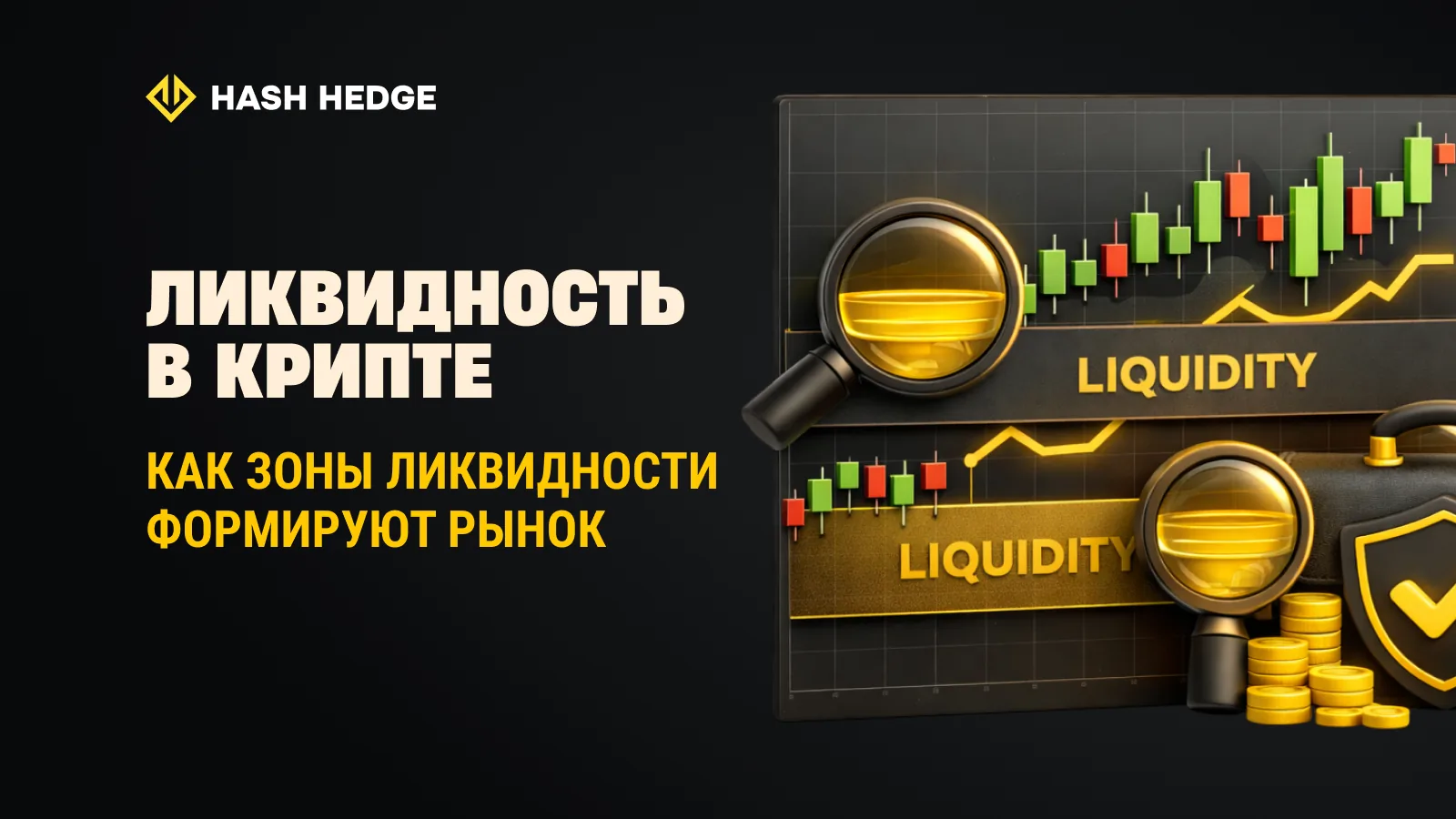 Зоны ликвидности в крипте: как рынок движется и где ошибаются трейдеры