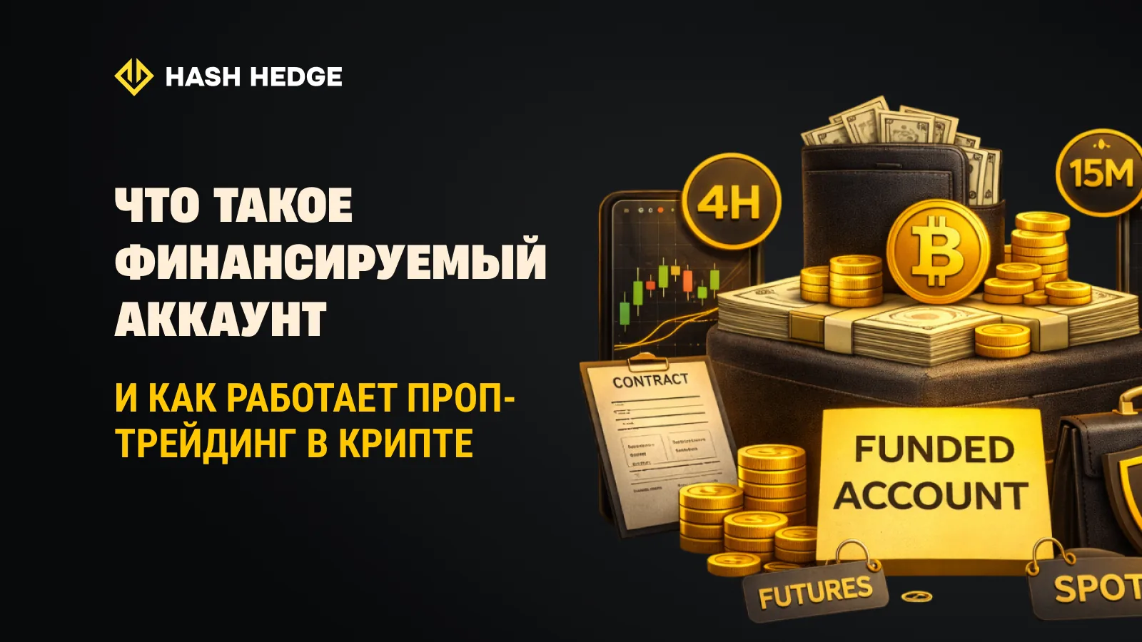 Что такое финансируемый аккаунт и как работает проп-трейдинг в крипте