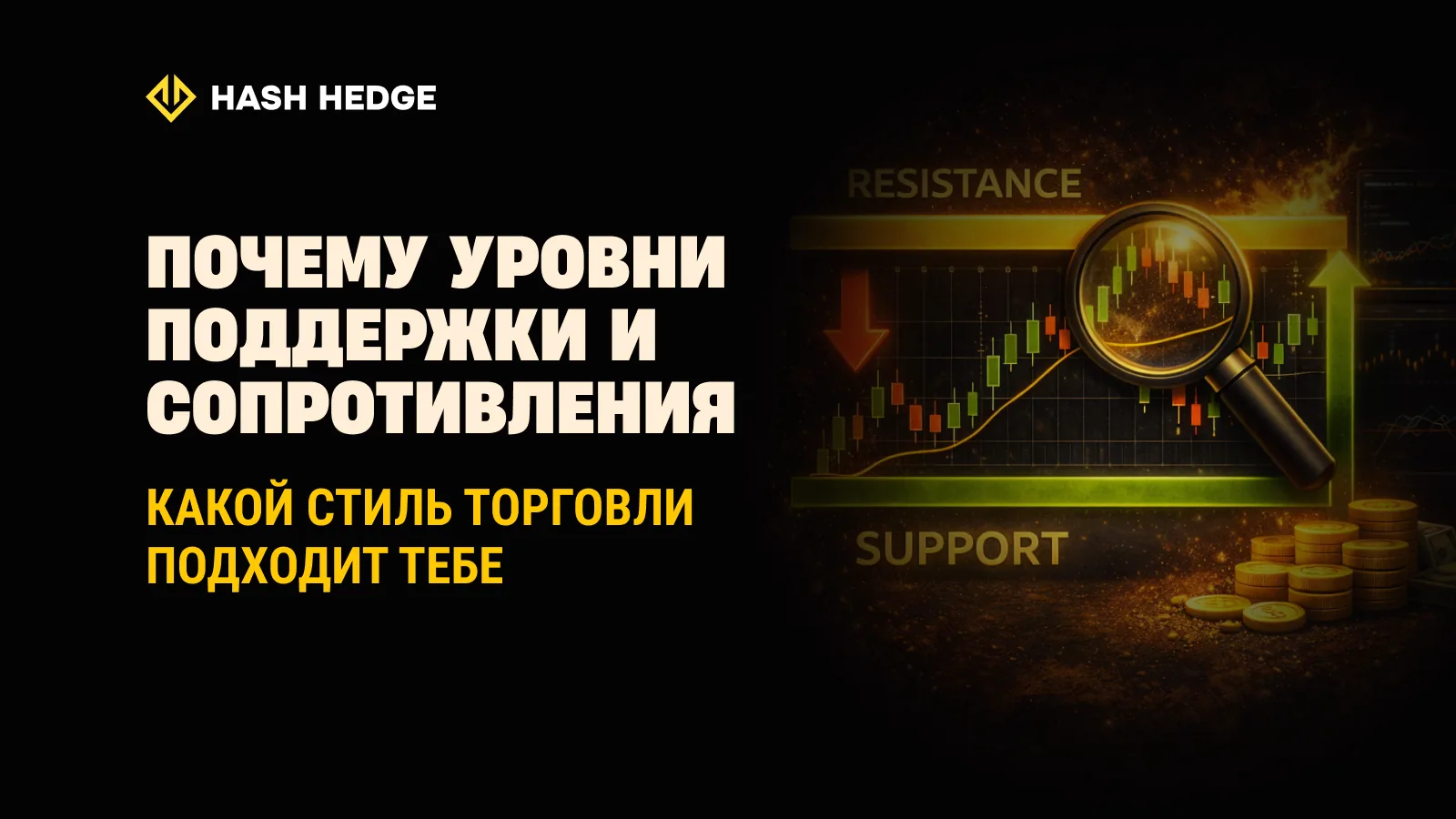 Почему уровни поддержки и сопротивления работают лучше индикаторов