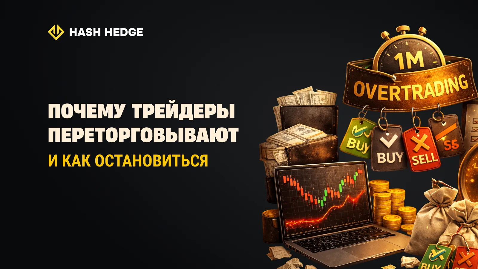 Почему трейдеры переторговывают и как с этим справиться
